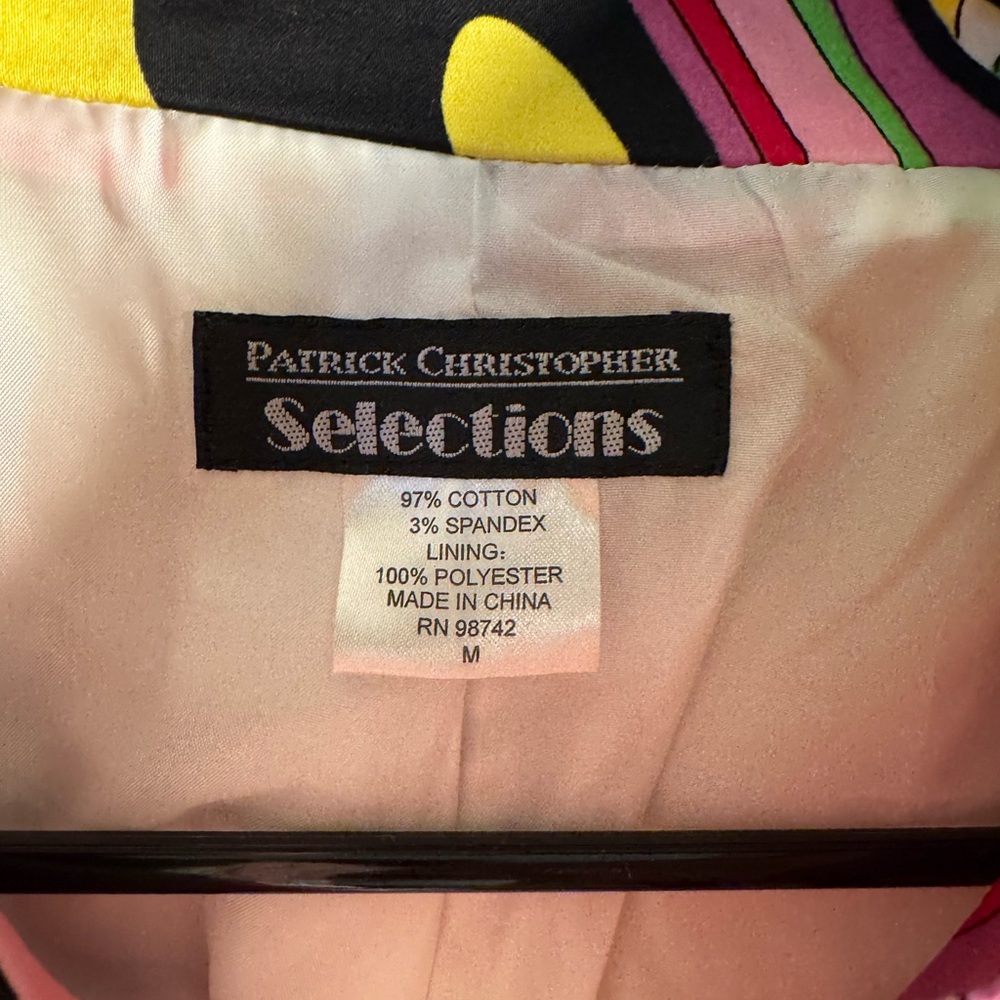 Vibrant Multicolor Bomber Jacket - image 4